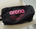 阿瑞娜（arena）泳包多倉收納健身包防水包游泳包男女通用游泳裝備收納包手提包 ASS4734黑色/粉色 曬單實拍圖