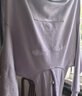 Champion冠軍連帽衛(wèi)衣女秋季新款刺繡logo加絨上衣校園風潮牌 淺紫色 S  曬單實拍圖