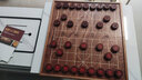 御圣 象棋實(shí)木紅花梨木中國象棋套裝配象棋書 4分紅花梨木象棋+折疊棋盤 曬單實(shí)拍圖