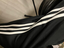 阿迪達斯 （adidas）運動套裝男2025秋季跑步運動套裝防風夾克收腿褲兩件套 黑/白 L 曬單實拍圖