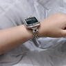 炫戴（XUANDAI）貓頭鷹適用apple watch s10表帶金屬蘋(píng)果手表s9保護殼套iWatch鑲鉆s8/s7/s6腕帶iPhone手表配件 【套裝】貓頭鷹鑲鉆款表帶+保護殼 45mm適用iwa 曬單實(shí)拍圖