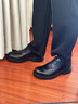 愛步（ECCO）德比鞋男鞋 25年夏季商務正裝皮鞋 都市首爾522334 黑色52233401001 44 曬單實拍圖