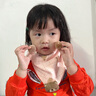 貝娜茜兒童圍巾春秋寶寶可愛(ài)圍脖保暖防風(fēng)三角巾女童男童脖套護頸巾秋冬 格子小熊-粉色 1-8歲  圍巾長(cháng)93CM 曬單實(shí)拍圖