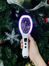 喆湘德國品質(zhì)電動(dòng)頭皮上藥器精油導液梳頭部按摩梳子米諾霧化噴霧紅藍 按摩梳【紅藍光射頻+頭皮上藥+EMS電流】 曬單實(shí)拍圖