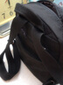 雙肩包女大容量時(shí)尚休閑女士背包學(xué)生書(shū)包多隔層媽咪包旅行背包純色輕便尼龍帆布包 黑色 曬單實(shí)拍圖