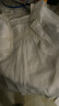 妖精的口袋【新款】法式泡泡袖雪纺衫女夏高级感超仙蕾丝上衣 都市白色 M 晒单实拍图
