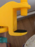 JINCOMSO 创意手臂托架 免打孔 电脑桌手托 手托架 手臂支撑 懒人支架 明黄-布艺平垫（单个） 实拍图