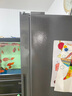 美菱271L三開(kāi)門(mén)冰箱雙變頻風(fēng)冷無(wú)霜家用一級能效中門(mén)軟冷凍雙變頻凈味防串味冰箱 BCD-271WPB【兩門(mén)玻璃面板】 曬單實(shí)拍圖