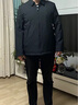 杉杉羽絨服男秋冬商務(wù)休閑行政外套防風(fēng)保暖翻領(lǐng)鴨絨鎖溫風(fēng)衣舒適男裝 黑色 XL 180/96A 曬單實(shí)拍圖