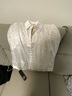 PORTS 寶姿秋冬新品女裝長袖襯衫ALM9B016NPP064 白色混色 M (6) 曬單實(shí)拍圖