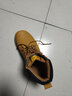 奇策秋冬大黃靴男靴英倫馬丁靴真皮潮流高幫鞋情侶短靴加絨棉鞋工裝靴 金黃 42 曬單實(shí)拍圖