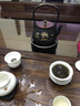 渡和堂國色天香手工失蠟法鑄造植気檸鈍內(nèi)壁健康養(yǎng)生茶道美學(xué)鐵壺具 鐵壺 曬單實拍圖