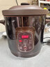 三源紫砂鍋電燉鍋4升5升6升8升10升湯粥煲一鍋兩膽全自動(dòng)預約自動(dòng)保溫 5升電腦款帶燉盅吃4-6人 5L 曬單實(shí)拍圖