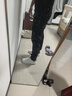 THOM WILLS小白鞋男內(nèi)增高真皮休閑白色板鞋鱷魚紋黑尾男鞋夏季 白色G973-1（鱷魚紋深灰尾） 41 /7.5碼 曬單實拍圖