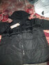妥妮棉服女2025冬季新款棉衣棉襖女韓版修身連帽面包服百搭上衣外套 黑色 棉服 XL 【建議130斤-145斤】 曬單實拍圖