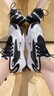 耐克（NIKE）Zoom 2K 黑白熊貓鞋厚底氣墊緩震復古老爹鞋男女情侶運動(dòng)休閑鞋 AO0354-100黑白女子 37.5 曬單實(shí)拍圖