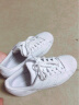 ADIDAS阿迪达斯金标贝壳头运动板鞋（三叶草系列休闲小白鞋男女）FU7712 白色 EF5399 36.5 实拍图