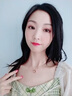 柏蒂卡蕾彩金色小蠻腰項鏈女鉆石吊墜鎖骨鏈頸鏈圣誕節生日禮物送女友 小蠻腰【南非真鉆+證書(shū)】 曬單實(shí)拍圖