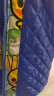 WALNUT DUCK小黄鸭秋冬款儿童上衣2023洋气秋装三合一可拆卸夹棉外套潮FK812 蓝色（夹棉款）-812 130（建议身高125-135） 实拍图