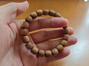 花木榕天然老山檀香手串直切珠邁索爾手鏈文玩佛珠男女士高檔飾品送禮 天然老山檀香手串-珠徑8mm 曬單實(shí)拍圖