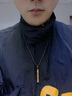 中國黃金（CHINA GOLD）古法足金999如意金箍棒黃金吊墜國風掛墜送男友七夕情人節(jié)禮物 吊墜金重約13.1g 曬單實拍圖
