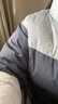 斯凱奇（Skechers）羽絨服男女同款冬季梭織短款蓄熱保暖科技外套 墨灰色/00W5 2XL 曬單實拍圖