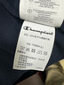 Champion冠軍秋季新款情侶拉鏈外套草寫LOGO潮流美式連帽衛(wèi)衣 藏青色 L 曬單實(shí)拍圖