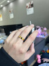中國黃金（CHINA GOLD）鉆紋黃金戒指女男款情侶款光面素圈對戒情人節(jié)生日禮物送女友老婆 鉆紋戒指 圈號17【單個】約2g 曬單實拍圖
