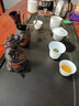 冬霧紫砂飛龍茶寵擺件精品可養(yǎng)茶桌茶臺擺件高檔招財茶玩茶具茶道配QC 描金款飛龍在天（禮盒款) 曬單實拍圖