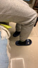 真維斯（JEANSWEST）運(yùn)動(dòng)衛(wèi)褲男款2025春秋新款男士寬松束腳哈倫褲潮流休閑褲子夏季男 黑色(加絨款).+淺灰(加絨款) 2XL 曬單實(shí)拍圖