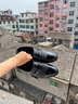柯盾（KEDUN）春季新款男鞋商務(wù)正裝皮鞋真皮厚底男鞋子英倫德比鞋商務(wù)內(nèi)增高鞋 黑色 40 曬單實拍圖