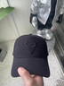 登倫森高頂棒球帽男女防曬透氣大頭圍帽子秋冬季新款戶(hù)外遮陽(yáng)運動(dòng)鴨舌帽 全黑色 L均碼（55-59cm）可調節 曬單實(shí)拍圖