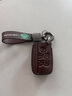 堅翔路虎極光鑰匙套發(fā)現神行者2發(fā)現4老款攬勝星脈汽車(chē)鑰匙包殼扣高檔 B款復古棕色+真皮車(chē)標繩 曬單實(shí)拍圖