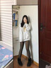 莫代爾黑透膚光腿神器女春秋冬款裸感高腰假透肉打底褲加絨黑絲襪連褲襪 【連腳】透黑裝 1條 均碼 100g無(wú)絨適合15℃以上，80-140斤） 曬單實(shí)拍圖