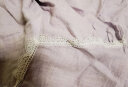 美标（MEIBIAO）商场同款春秋新款长袖纯棉睡衣套装女蕾丝甜美公主全棉质家居服夏 浅紫 XL(170) 晒单实拍图