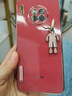 速舞 華為mate30手機殼女款卡通可愛(ài)兔子mate30pro曲面屏全包鏡頭5g限量版mate30epro硅膠軟防摔 華為 Mate30【山茶紅】電鍍水鉆兔子 曬單實(shí)拍圖