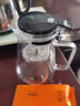 76飄逸杯玻璃內(nèi)膽茶水分離泡茶壺過(guò)濾沖茶器茶具 短嘴759ml加4杯 759ml 曬單實(shí)拍圖