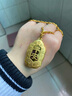 菜百首飾黃金吊墜 足金佛頭百搭掛墜吊墜 計價(jià) HJ 黃金吊墜/項墜（不含鏈） 約12.35g 曬單實(shí)拍圖