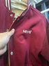 Levi's李維斯童裝【商場(chǎng)同款】秋季新款兒童兩面穿夾克男童棒球服外套 草本紅 140 /68 【建議身高128-140cm】 曬單實(shí)拍圖