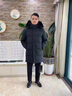 俞兆林男士羽絨服中老年長(cháng)款鵝絨服過(guò)膝蓋爸爸裝冬季防寒加厚男外套爺爺 黑色8817 【貉子毛】 XL -180 曬單實(shí)拍圖