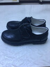 唯景男童皮鞋黑色真皮英倫風(fēng)兒童表演鞋軟底春秋新款小學(xué)生男孩黑皮鞋 黑色 41碼/內長(cháng)26cm 曬單實(shí)拍圖