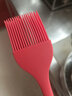 拜格 油刷家用硅膠耐高溫食品級燒烤廚房烘焙食用油刷 25cm 曬單實(shí)拍圖