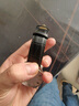 天梭表帶1853原裝真皮力洛克手表帶俊雅男女款T410/T006407A表鏈 TISSOT-黑色黑線(xiàn)+鋼色蝴蝶扣 20mm 曬單實(shí)拍圖