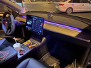 藍速電適用特斯拉model3/y流光氛圍燈幻彩儀表臺出風(fēng)口LED燈內飾改裝件 Model3/Y出風(fēng)口流光氛圍燈 曬單實(shí)拍圖