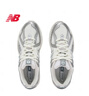 NEW BALANCE NB 1906R復(fù)古潮流減震防滑耐磨透氣低幫休閑跑步鞋 男女同款 白銀色 M1906REE 38 （腳長23.5cm） 曬單實拍圖