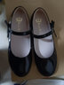四季熊SEASONBEAR  女童黑色小皮鞋新款小女孩公主鞋軟底淺口單鞋演出鞋子 黑色 35 內長(cháng)22.5cm 曬單實(shí)拍圖