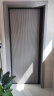 米囹蜂巢折叠门推拉门免打孔隔断门厨房卫生间浴室隐形移门伸缩门 灰色 实拍图