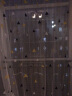绣景 北欧现代ins纱帘成品 绣花中式欧式窗纱客厅 三角形 四爪钩款 宽3米*高2.6米 1片 实拍图