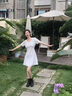 燕潯小香風(fēng)連衣裙2023夏季新款女裝氣質(zhì)質(zhì)感露肩裙子設計感小眾 乳白色 M (建議95-110斤) 曬單實(shí)拍圖