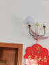 弗仕森led龍珠燈泡e27螺口家用節(jié)能燈自然光白光暖光三色變光變色鏡前燈 高亮款G120【30w 暖白】 曬單實拍圖